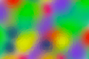 Multicolored acid abstract background with 2d effect pattern.
