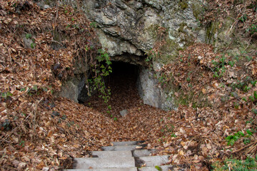 Entrance to the old tunnel near Binzenbach