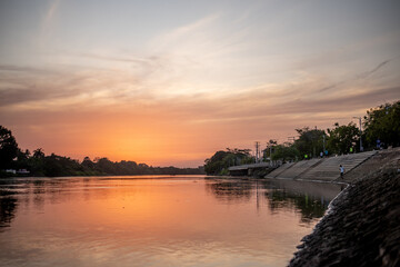 Atardecer en el Rio Sinú - Colombia