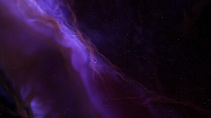 Space background with realistic nebula and shining stars. Colorful cosmos with stardust and milky way. Magic color galaxy. Infinite universe and starry night. 3d render