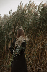 person in the forest