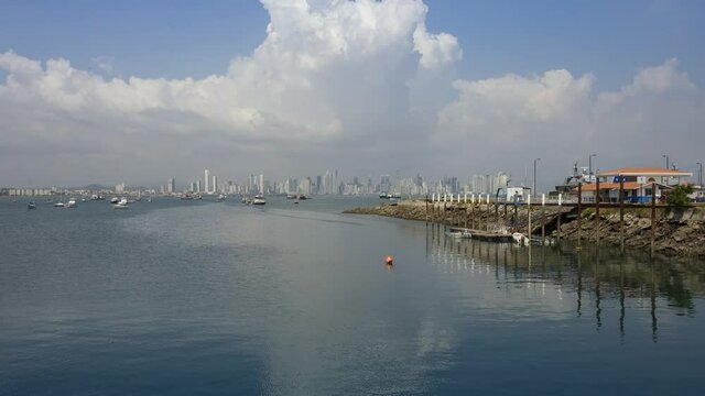 Timelapse de la Ciudad de Panam&aacute; en 4K.