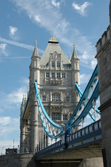 Fototapeta na wymiar Beautiful Architecture of the Tower Bridge London