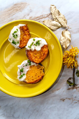 Cheesy Roasted Potato Rounds