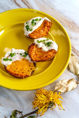 Cheesy Roasted Potato Rounds