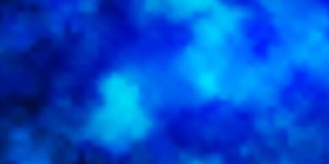 Light BLUE vector texture with cloudy sky.