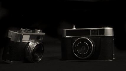 old analog photography cameras