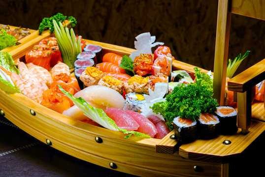 Sushi Boats Images – Browse 4,447 Stock Photos, Vectors, and Video | Adobe  Stock