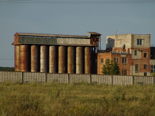 old abandoned factory