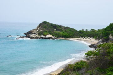 Playa en colombia