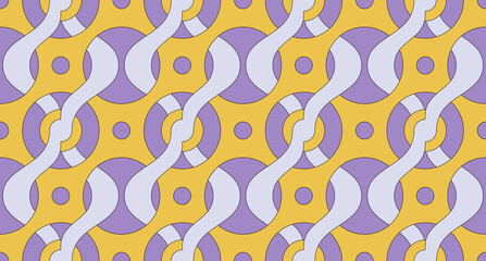 Seamless pastel pattern. Template for fabric. Knitted background. Threads. Stylish background for cards. Wrapping paper pattern. Abstract decor. Textile design. Fashionable color combinations. Trends.