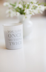 Fr&uuml;hling G&auml;nsebl&uuml;mchen Fr&uuml;hbl&uuml;her Spring Spruch