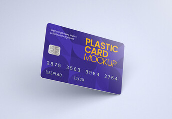 Credit or Debit Card Mockup
