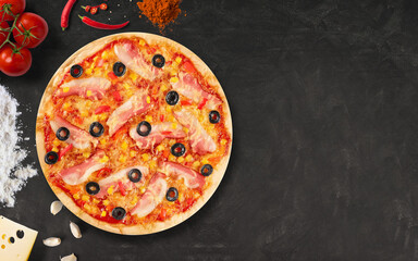 pizza, friends, tasty, meal, people, cuisine, delicious, food, eating pizza
