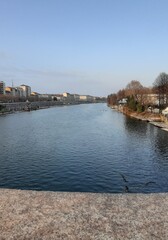 Fototapeta na wymiar Torino, fiume Po