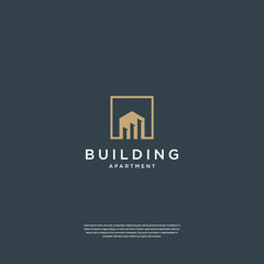 Minimalist home logo design real estate, building, architecture, construction