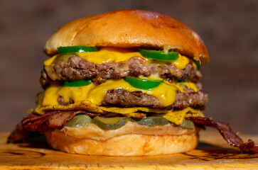 Pepino Jalapeño Burger