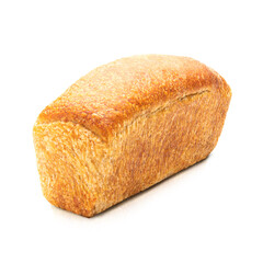 Baked block bread