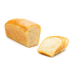 Baked bread sliced