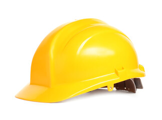 New hardhat on white background
