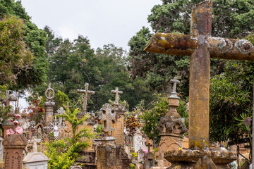 Barichara Cemetery in Santander Colombia