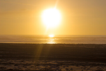 Amanecer, sol.