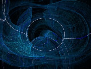 Imaginatory fractal background Image