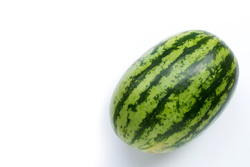 Watermelon isolated on white background.