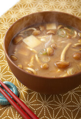 なめこの味噌汁