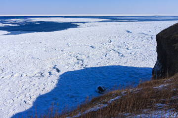 能取岬　流氷 © noriha