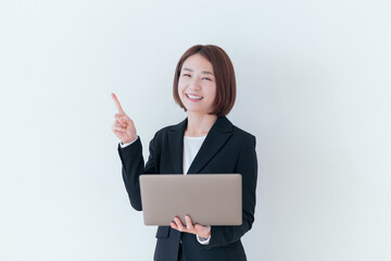 Naklejka premium ビジネスウーマンのポートレート