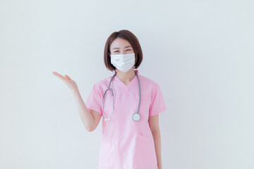 看護師のポートレート
