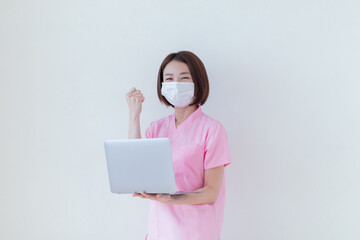 看護師のポートレート