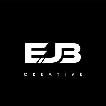 EJB Letter Initial Logo Design Template Vector Illustration