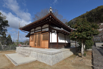 Naklejka premium 興聖寺 経蔵 京都府宇治市