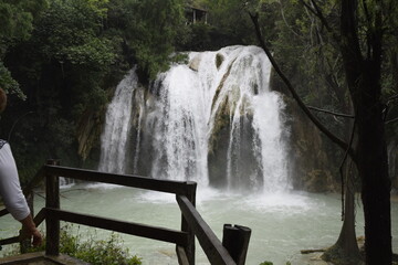 Cascada de Chiapas, Cascada de agua azul