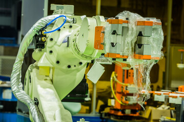 Robots used in industrial applications
