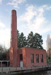 Brick Boiler Building at Lakeside