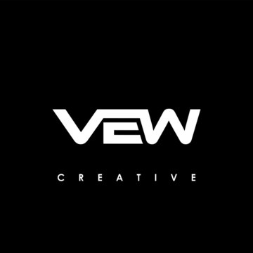 VEW Letter Initial Logo Design Template Vector Illustration
