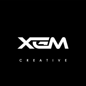 XGM Letter Initial Logo Design Template Vector Illustration