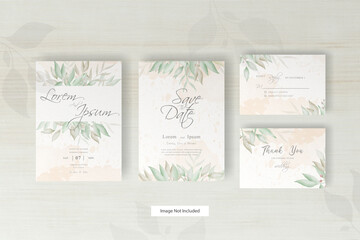 Greenery Wedding Invitation stationery