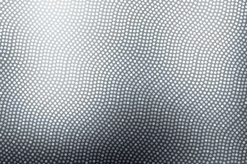 Glitter dots wavy lines cover grey metal background. Decorative texture abstract pattern.