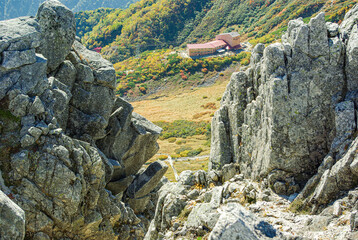 木曽駒ケ岳の風景