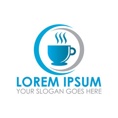 coffee vector , cafe logo vector