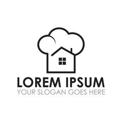 food chef vector , restaurant logo