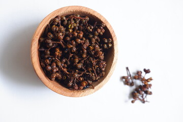 spices called andaliman or Medan pepper