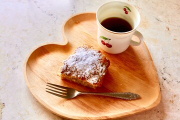 コーヒーとケーキ