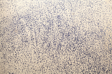 A beautiful white color handmade paper having the texture of blue ink. Useful for background, 3d rendering.