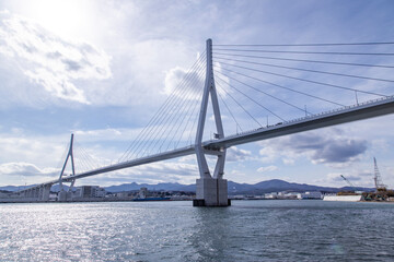Fototapeta na wymiar 気仙沼横断橋