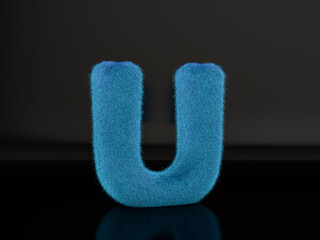 Fur letter U